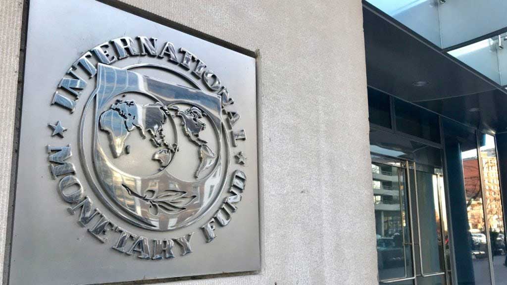 Logo quỹ tiền tệ quốc tế IMF. Ảnh: Internet