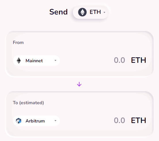Tùy chọn swap token trên Hop Exchange
