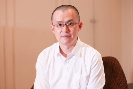Changpeng Zhao, CEO của Binance, tại Hà Nội chiều 3/6. Ảnh: Khương Nha