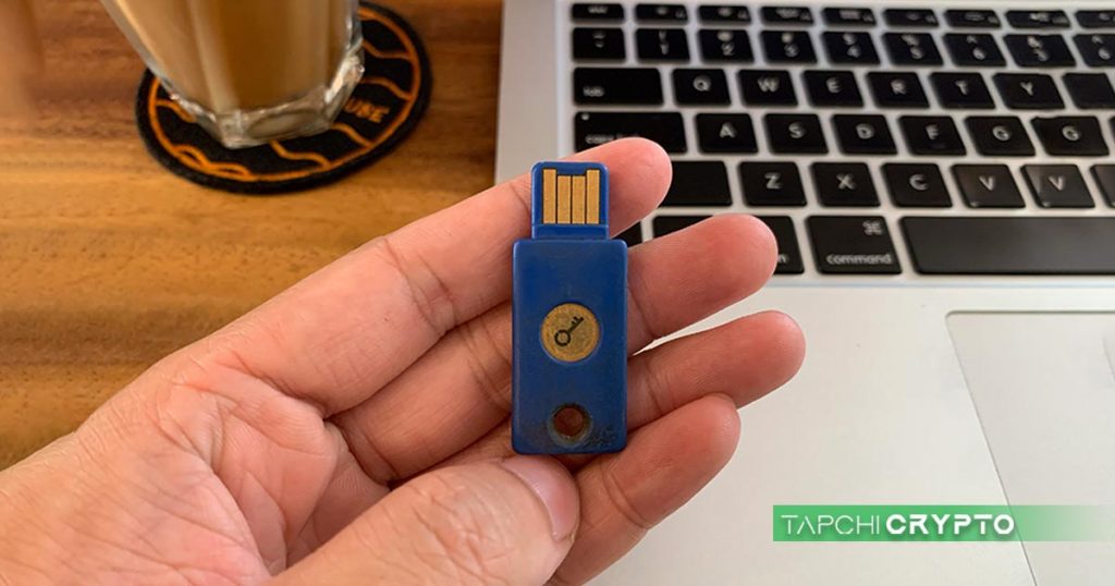 Yubico Security Key NFC là sản phẩm USB xác thực giá rẻ nhất.