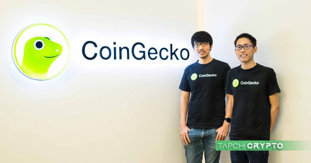 CoinGecko, website cung cấp chỉ số giá các đồng coin uy tín.