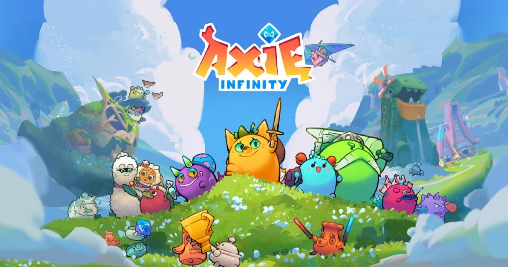Axie Infinity, một tựa game NFT của Việt Nam bùng nổ trong cơn sốt Metaverse cuối năm 2021.